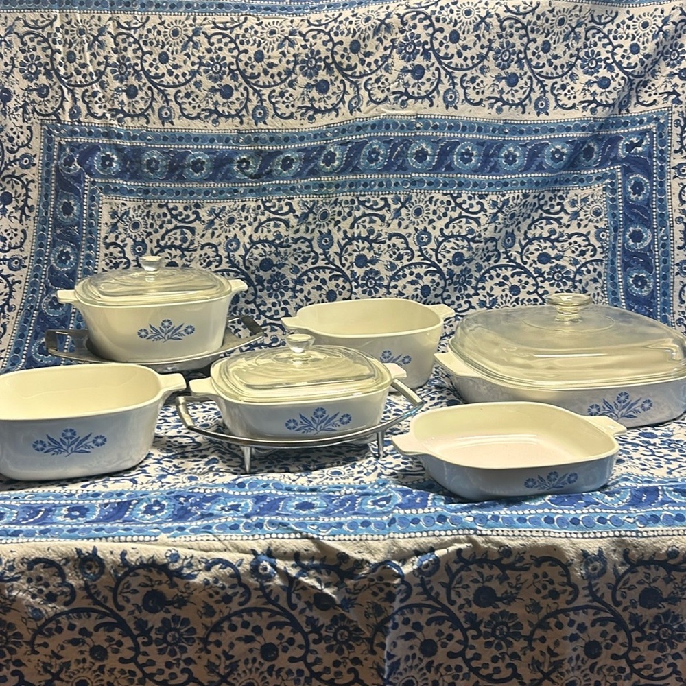 Rare Original Corning Ware 11pc Set